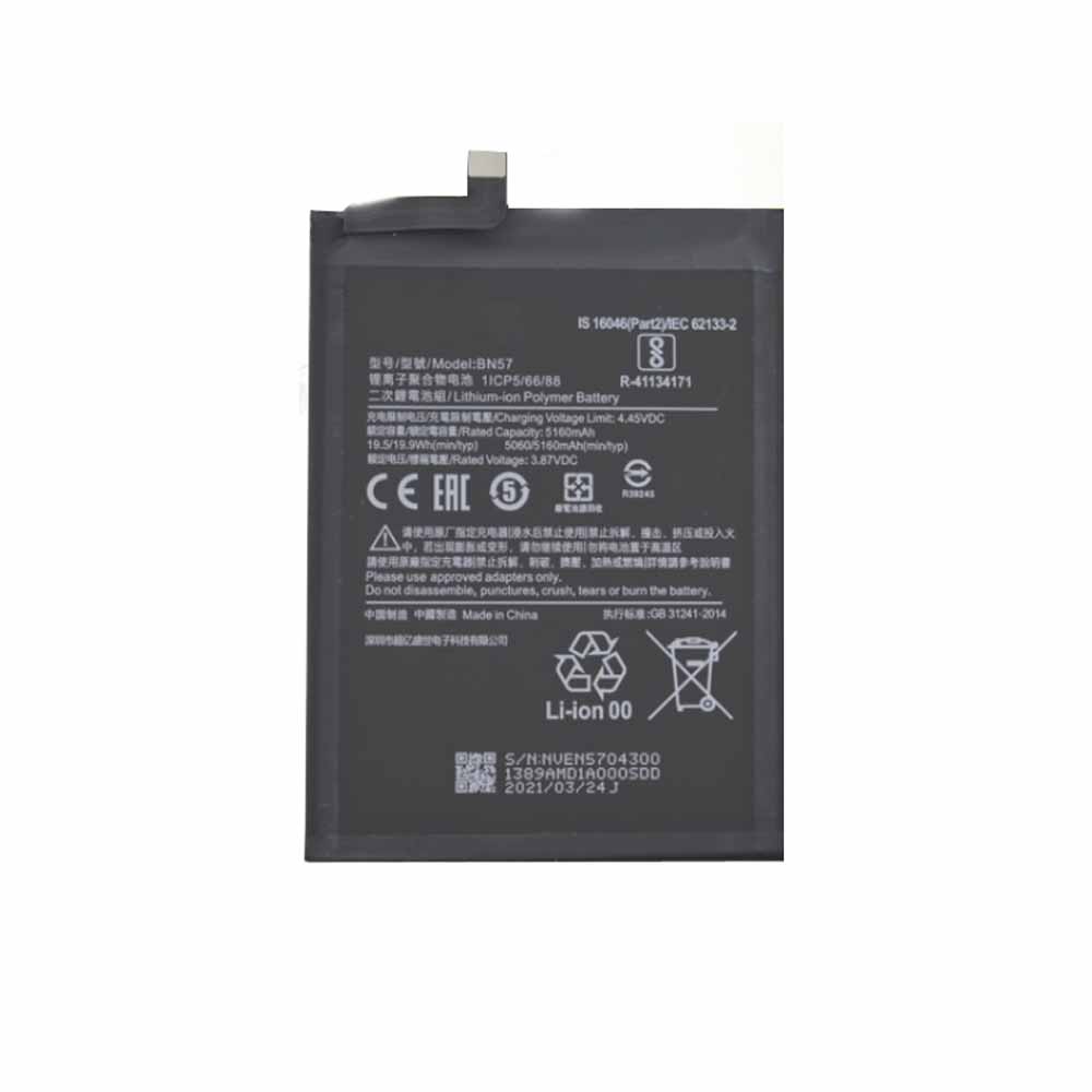 Batería para Gaming-Laptop-15.6-7300HQ-1050Ti-xiaomi-BN57